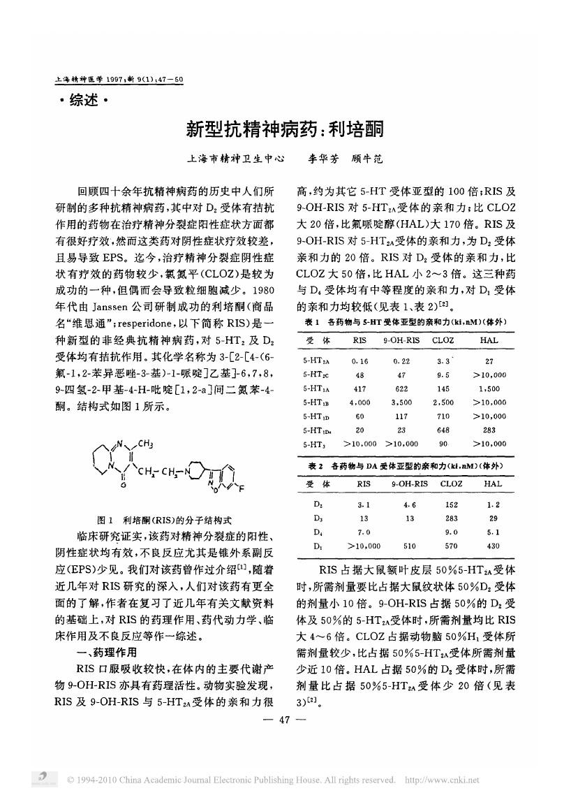 精神病最新药伊潘立酮,伊潘立酮的副作用