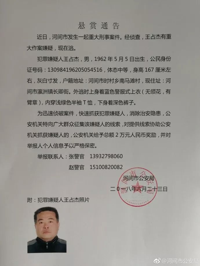 沧州通缉犯最新动态及影响深度解析