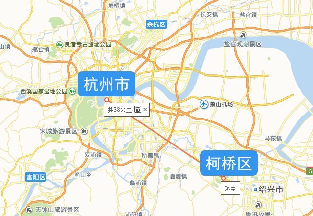 杭州市区最新地图详解