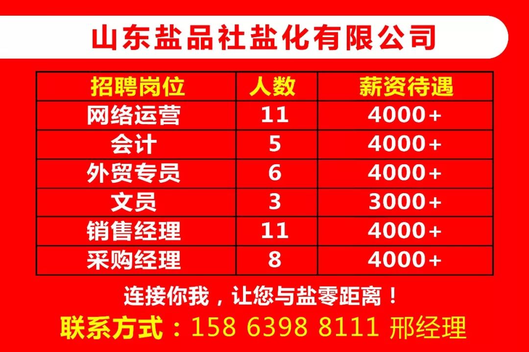 临淄企业最新招聘信息全面解析