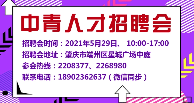 肇庆中青人才网最新招聘，探寻职业发展无限机遇