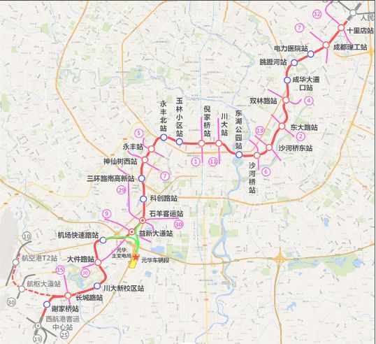 成都地铁8号线最新线路图及其深远影响