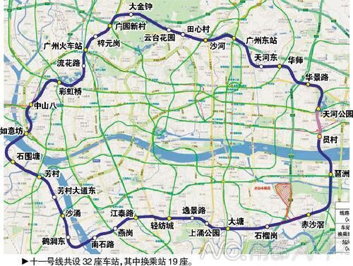 天津地铁11号线最新线路图，连接城市的新通道