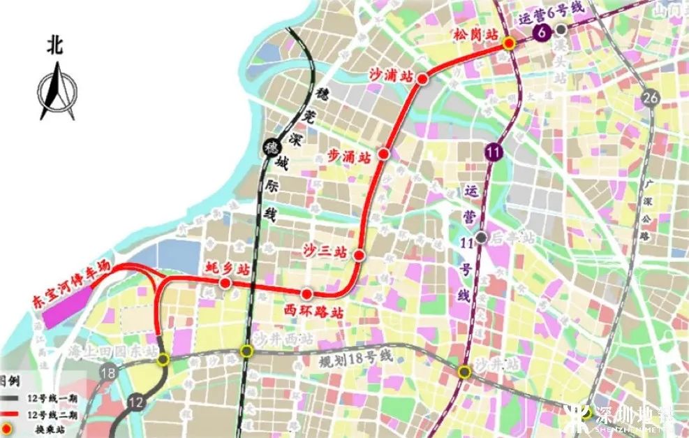 深圳地铁12号线最新线路图，揭示城市发展脉络与未来展望