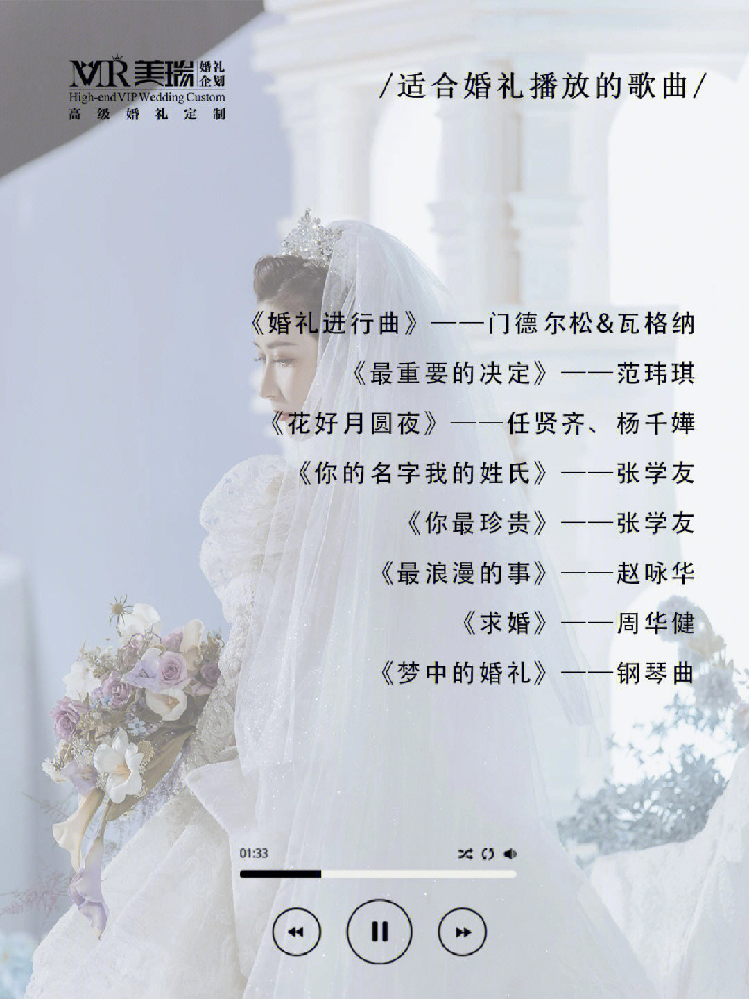 婚礼音乐盛宴，歌曲打包下载，缔造完美婚礼氛围