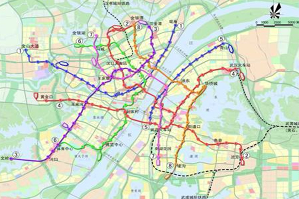 武汉地铁5号线最新线路图全面解析